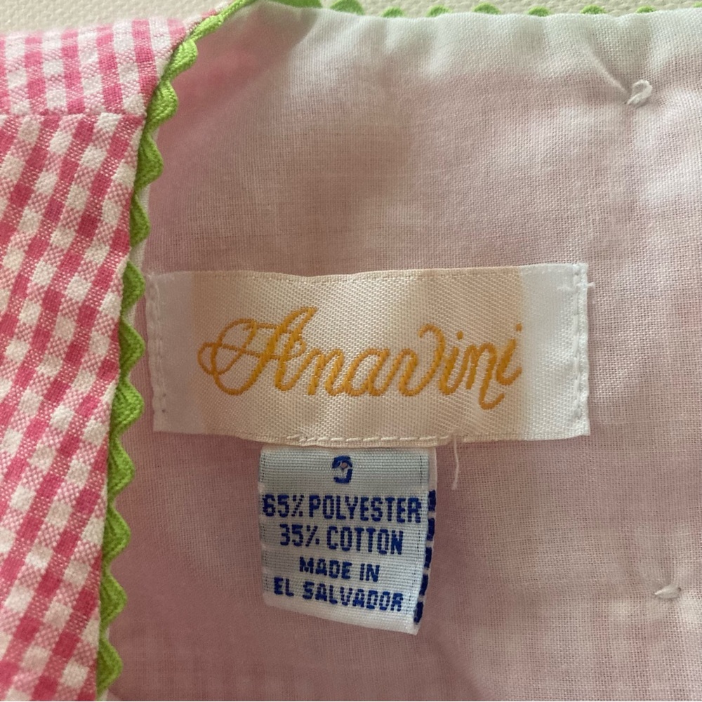 Anavini Girls 5 Popsicles Pink Smocked Dress Spring Summer - Picture 4 of 11